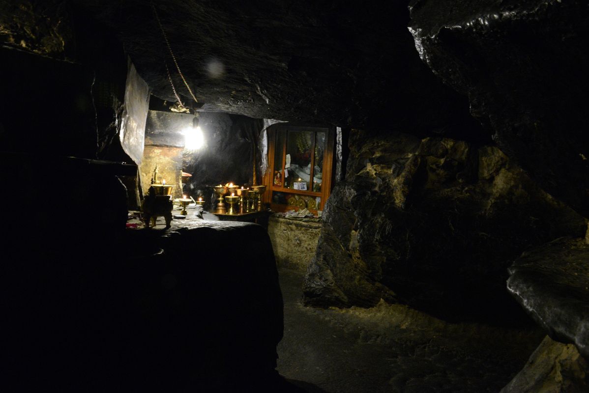 23 View of The Cave At Rong Pu Monastery Between Rongbuk And Mount Everest North Face Base Camp In Tibet